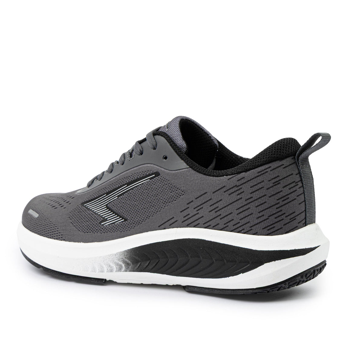 Sfida Expanse Mens Wide Toe Box Runners - Charcoal (Running Shoes/Sneakers)