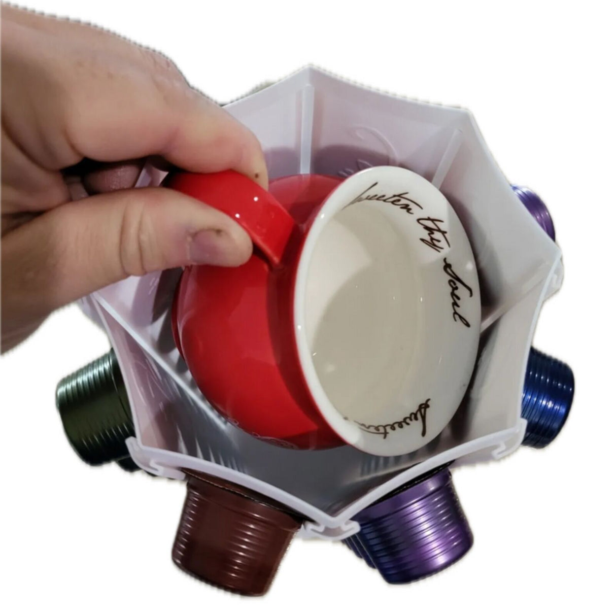 64 Pod Jumbo Expressi Coffee Holder for Aldi Pods - Black