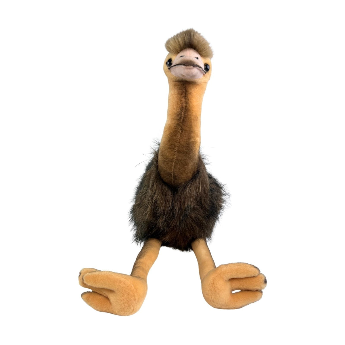 Bocchetta Emily 30cm Sitting Emu Plush Toy (Australian Stuffed Animal Souvenir Gift)
