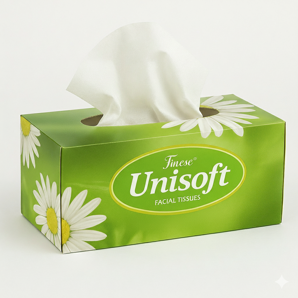 36 Boxes Facial Tissues 2-Ply Quality Extra Soft Bulk 180 Sheets 190x180mm Bulk