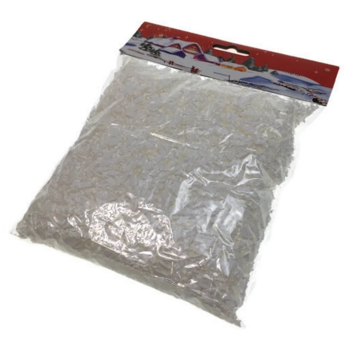 480g FAKE SNOW Christmas White Xmas Frozen Party Snowflakes BULK
