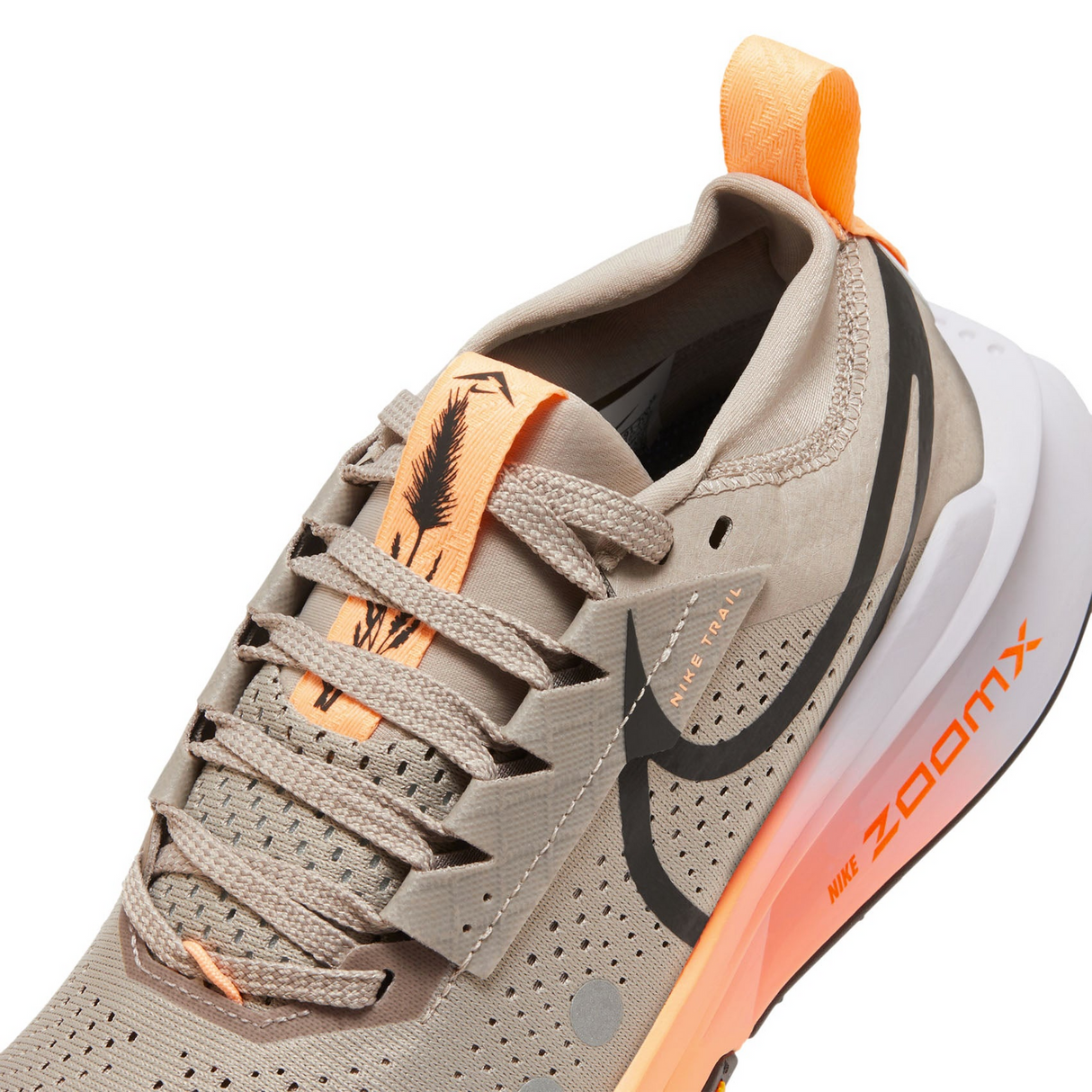 Nike Womens Zegama 2 Trail Running Shoes - Malt-Black-Ghost-Alabaster (Athletic Sneakers/Runners)