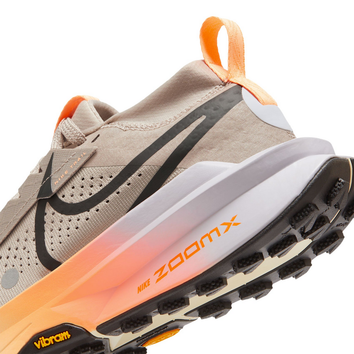 Nike Womens Zegama 2 Trail Running Shoes - Malt-Black-Ghost-Alabaster (Athletic Sneakers/Runners)