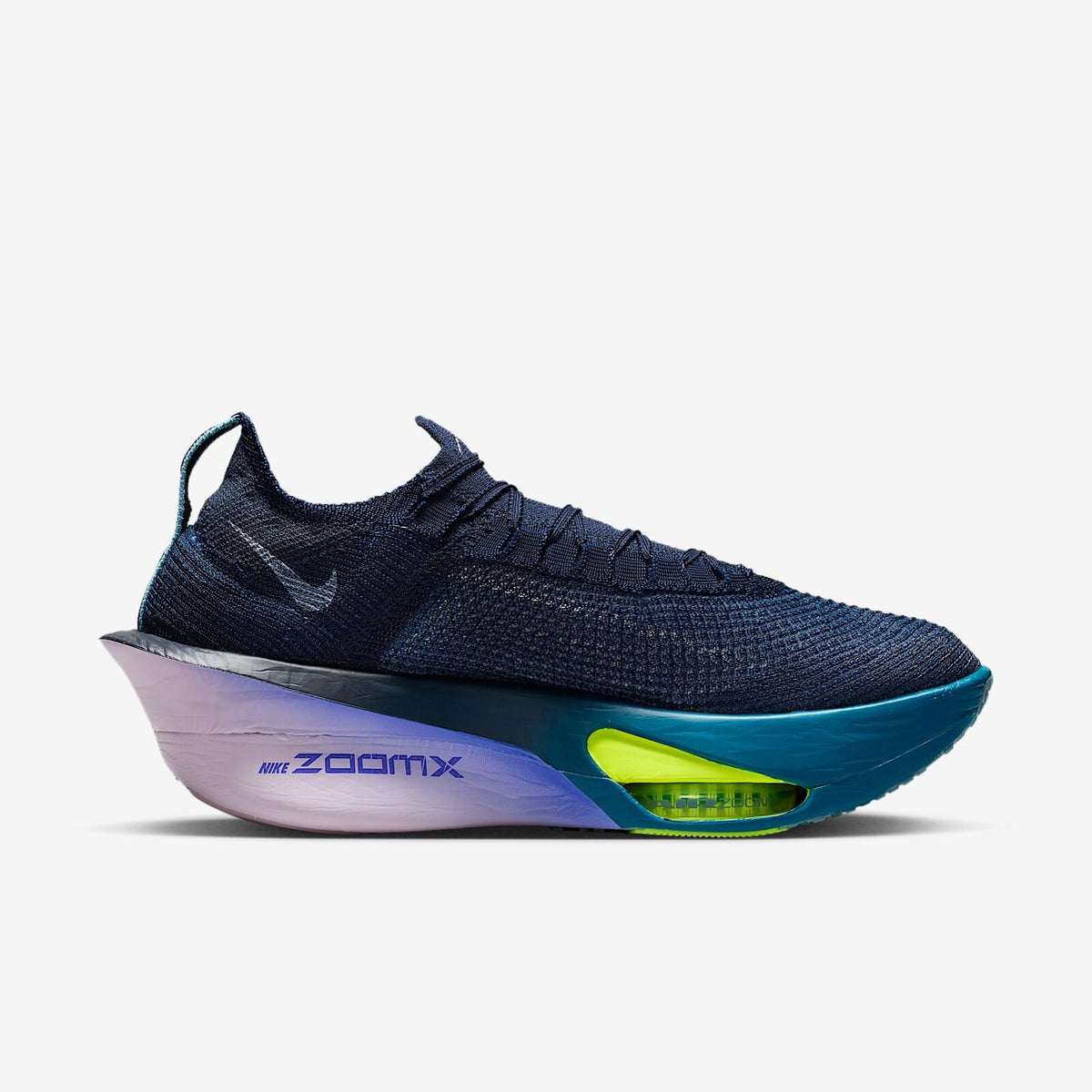 Nike Mens Alphafly 3 Road Racing Shoes Runners Sneakers in Obsidian/White-Doll-Persian Violet