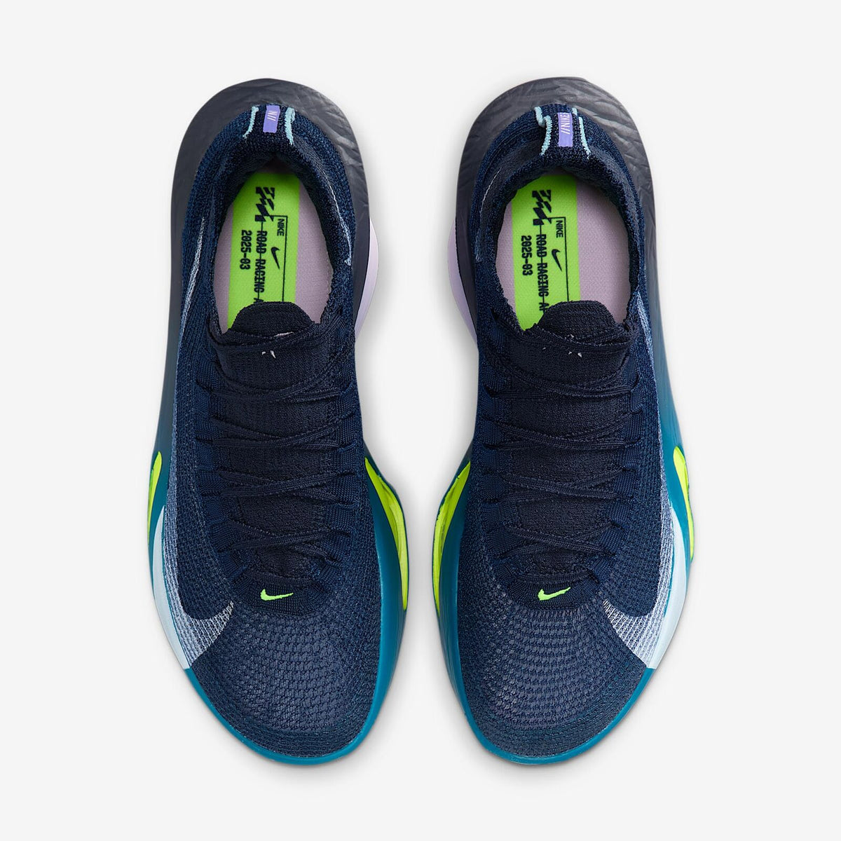 Nike Mens Alphafly 3 Road Racing Shoes Runners Sneakers in Obsidian/White-Doll-Persian Violet