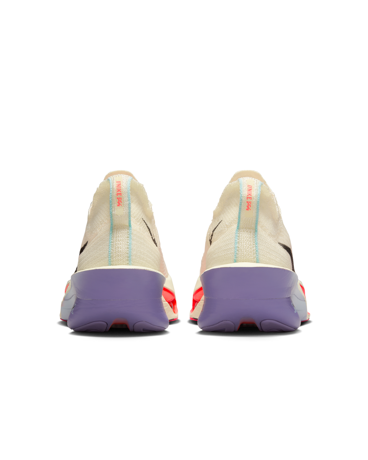 Nike Womens Alphafly 3 Road Racing Shoes Runners Sneakers in Coconut Milk/Amethyst