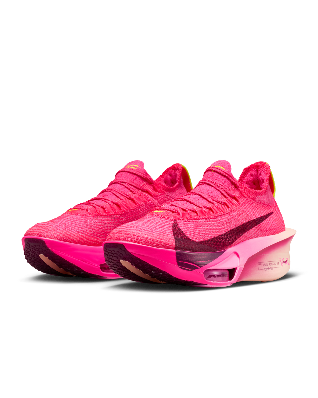 Nike Womens Alphafly 3 Road Racing Shoes - Pink-Crimson-Bordeaux (Athletic Sneakers/Runners)