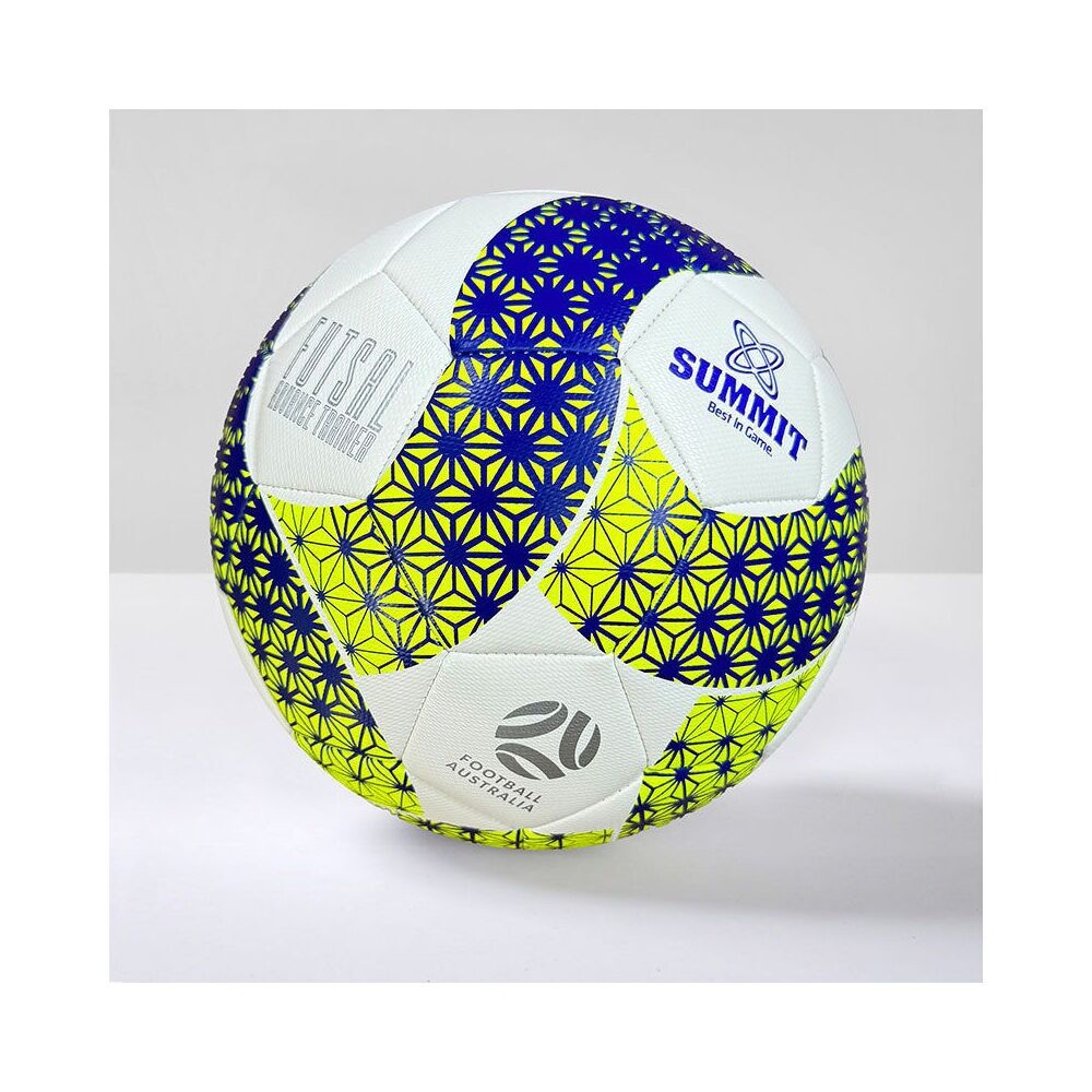 Football Australia Summit Advance Futsal Soccer Ball Size 4 - Green
