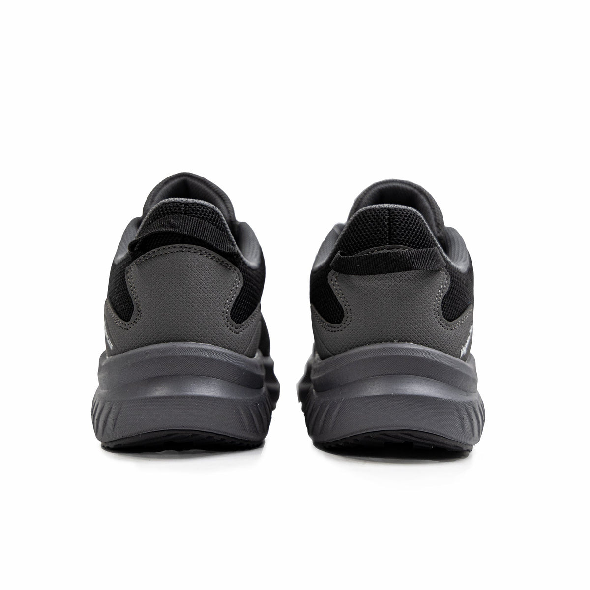 Sfida Flex Mens Knit Runners - Black/Grey (US 14)