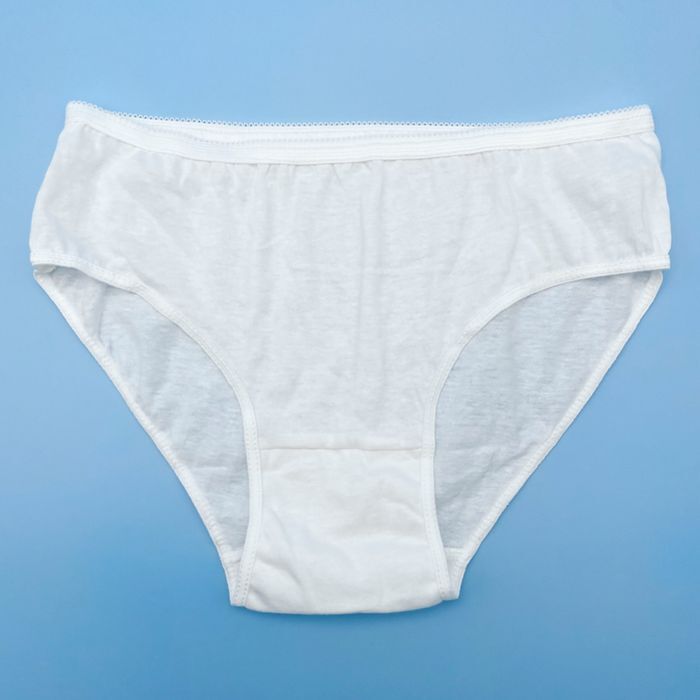 5pcs Womens Disposable Underwear Undies in L/XL (100% Cotton)
