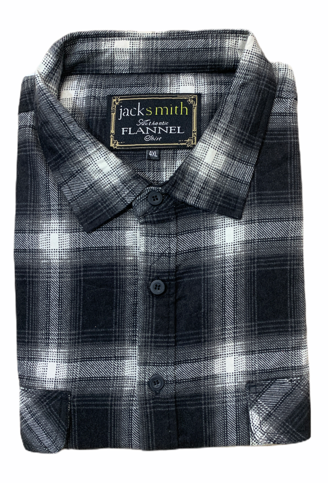 Mens Flannelette Long Sleeve Shirt 100% Cotton Authentic Flannel - Half Placket - Red