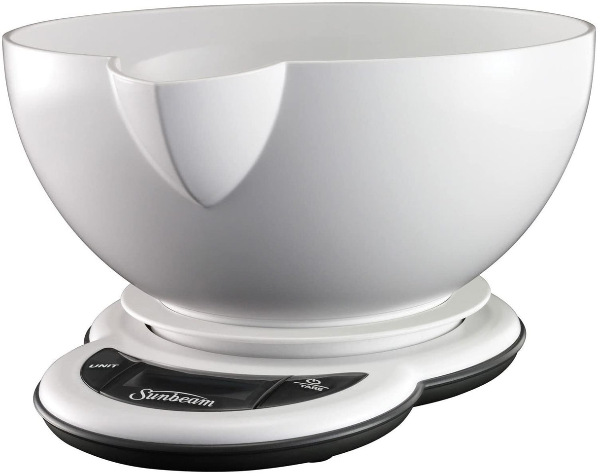 Sunbeam EasyMeasure Food Scales - White - FS7600