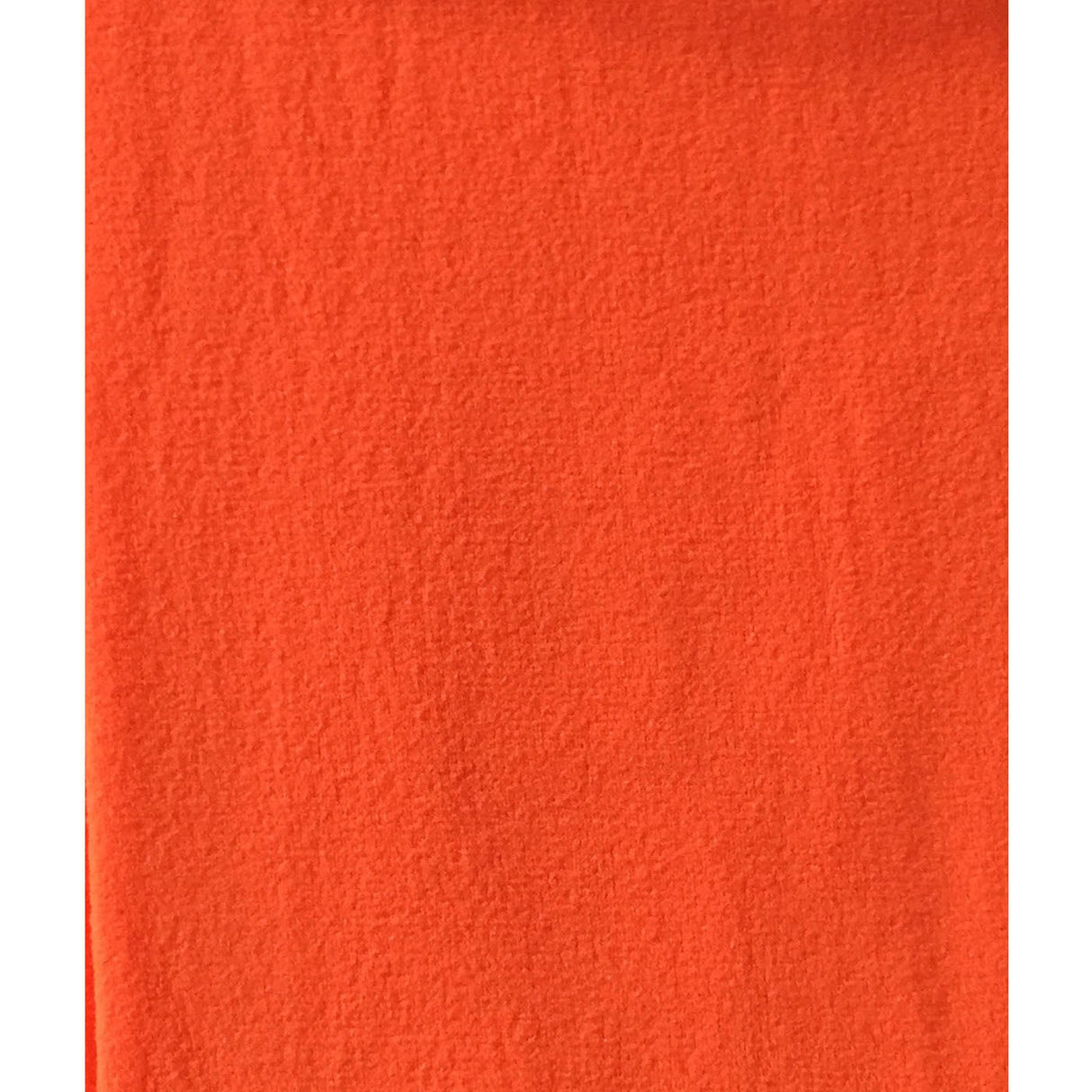 Womens Orange Footless Tights - Fluro Bright Stretch Polyester Hosiery (Dance/Party Costume)