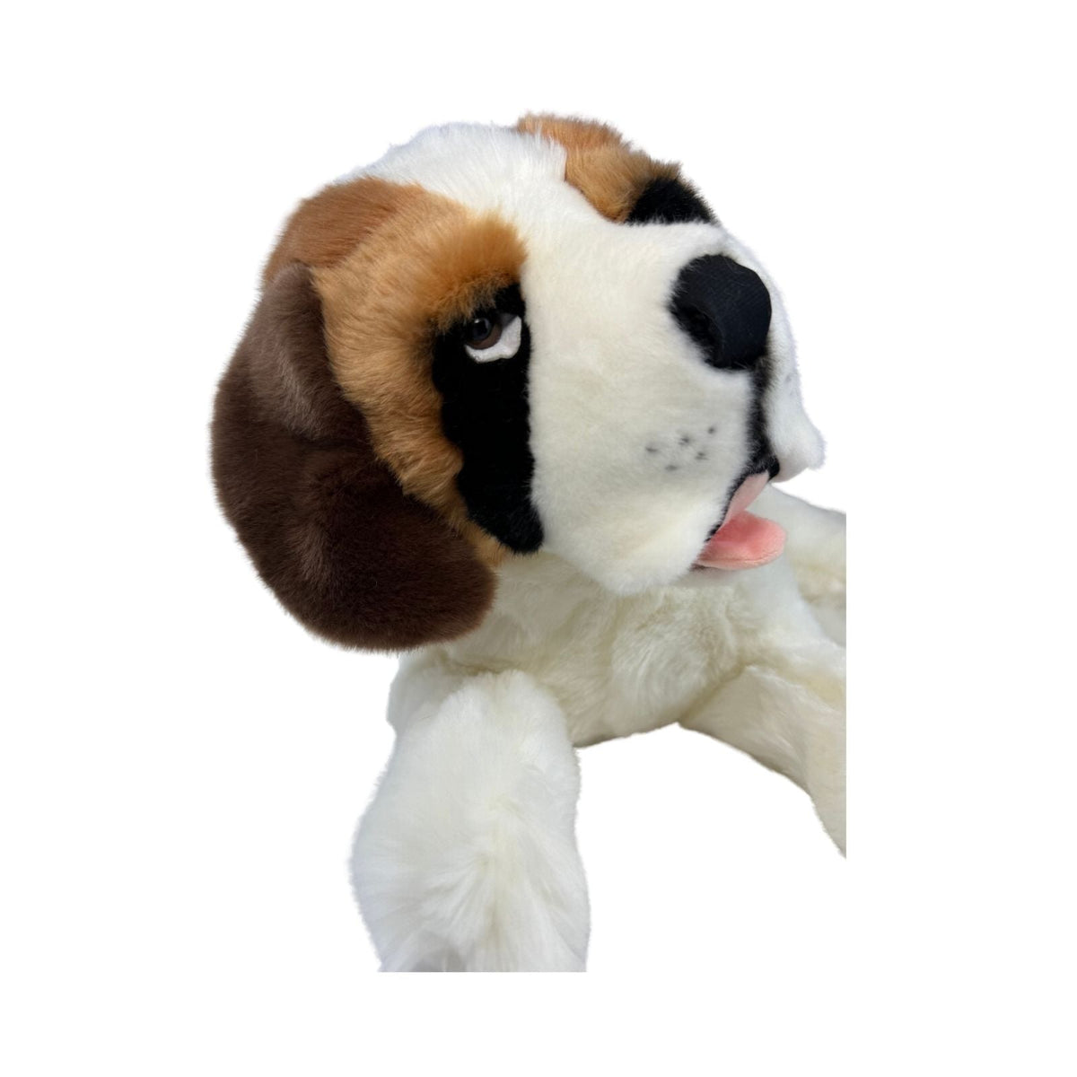 Bocchetta Fergie 62cm Lying St Bernard Plush Toy (Realistic Stuffed Animal Dog Gift)