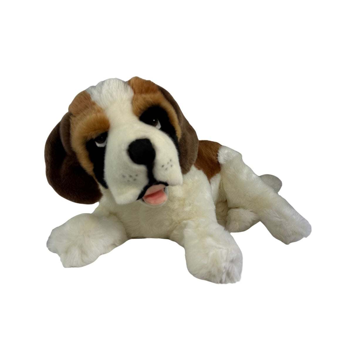 Bocchetta Fergie 62cm Lying St Bernard Plush Toy (Realistic Stuffed Animal Dog Gift)