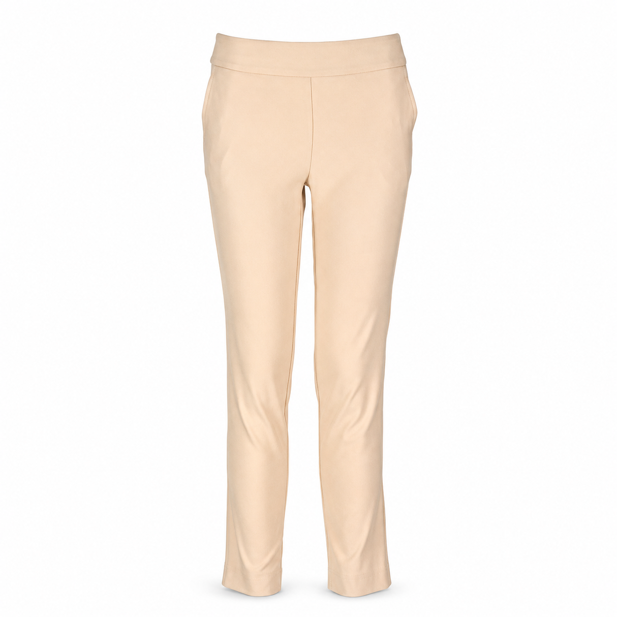 Greg Norman Womens Perfect Fit Slimming Pants - Stone (Stretch Trousers)