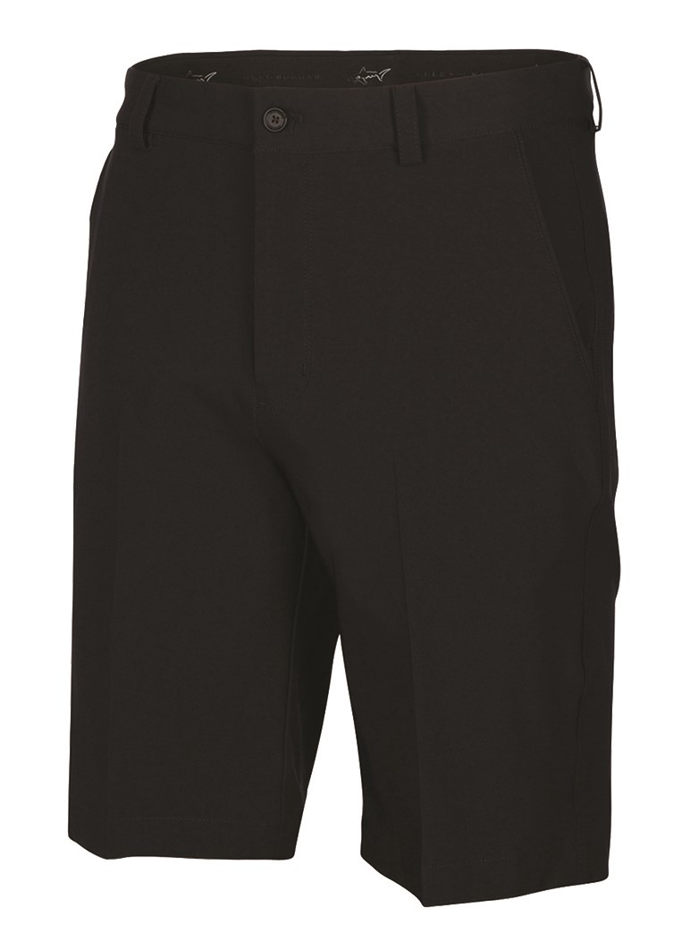 Greg Norman Mens ML75 Microlux Golf 10" Shorts in Black