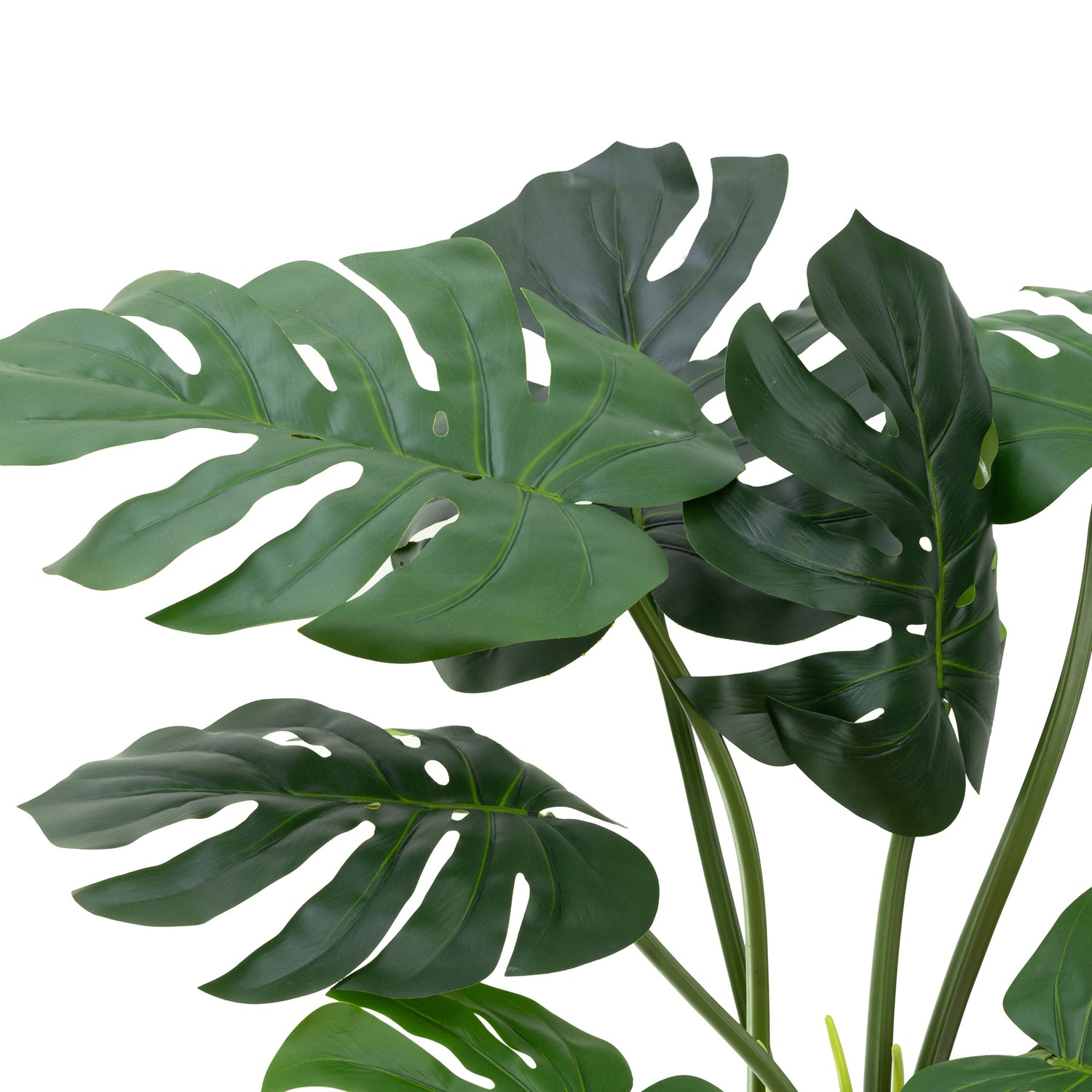 75cm Potted Faux Monstera Vine Plant Artificial Flowers Interior Decoration