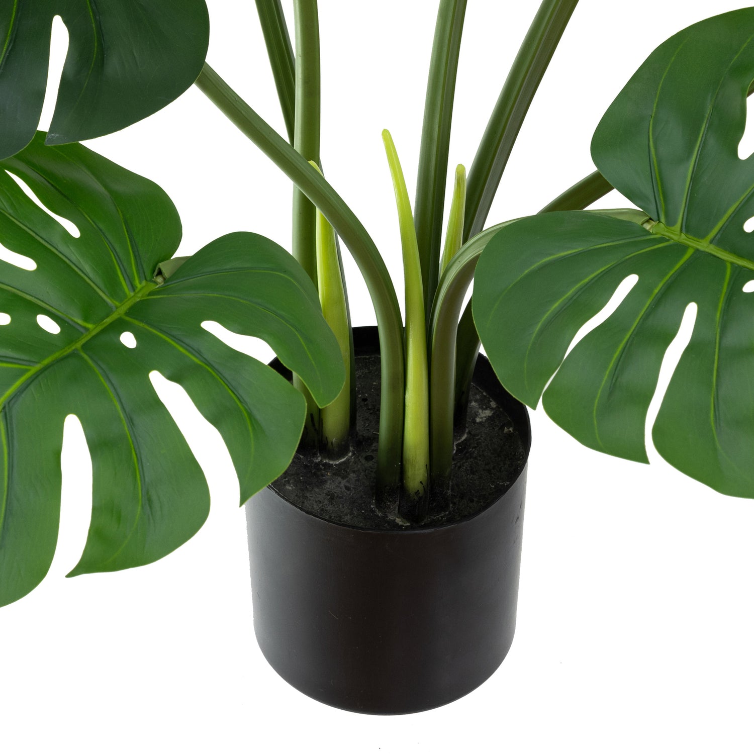 75cm Potted Faux Monstera Vine Plant Artificial Flowers Interior Decoration