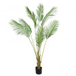 210cm Potted Artificial Palm Tree Green Plant Decor Tropical Greenery