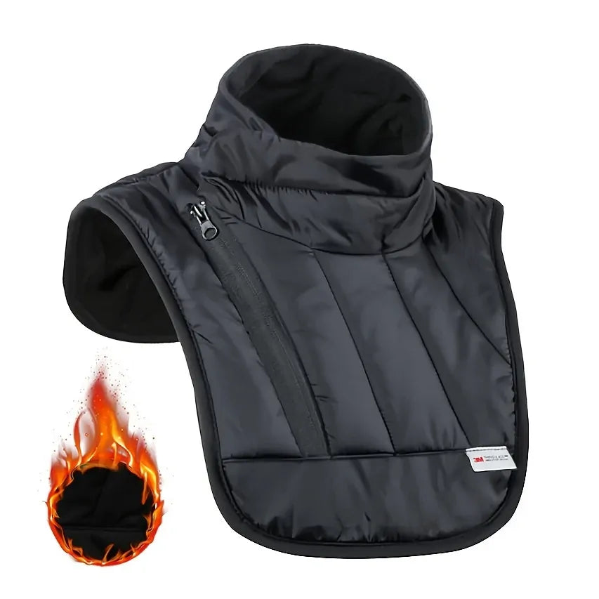 3M Thinsulate Windproof Thermal Neck Warmer Bib Scarf Winter Motorcycle in Black