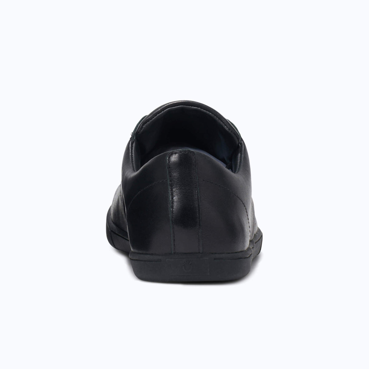 Xero Mens Glenn Dress Barefoot Leather Shoes - Black (Zero Drop)