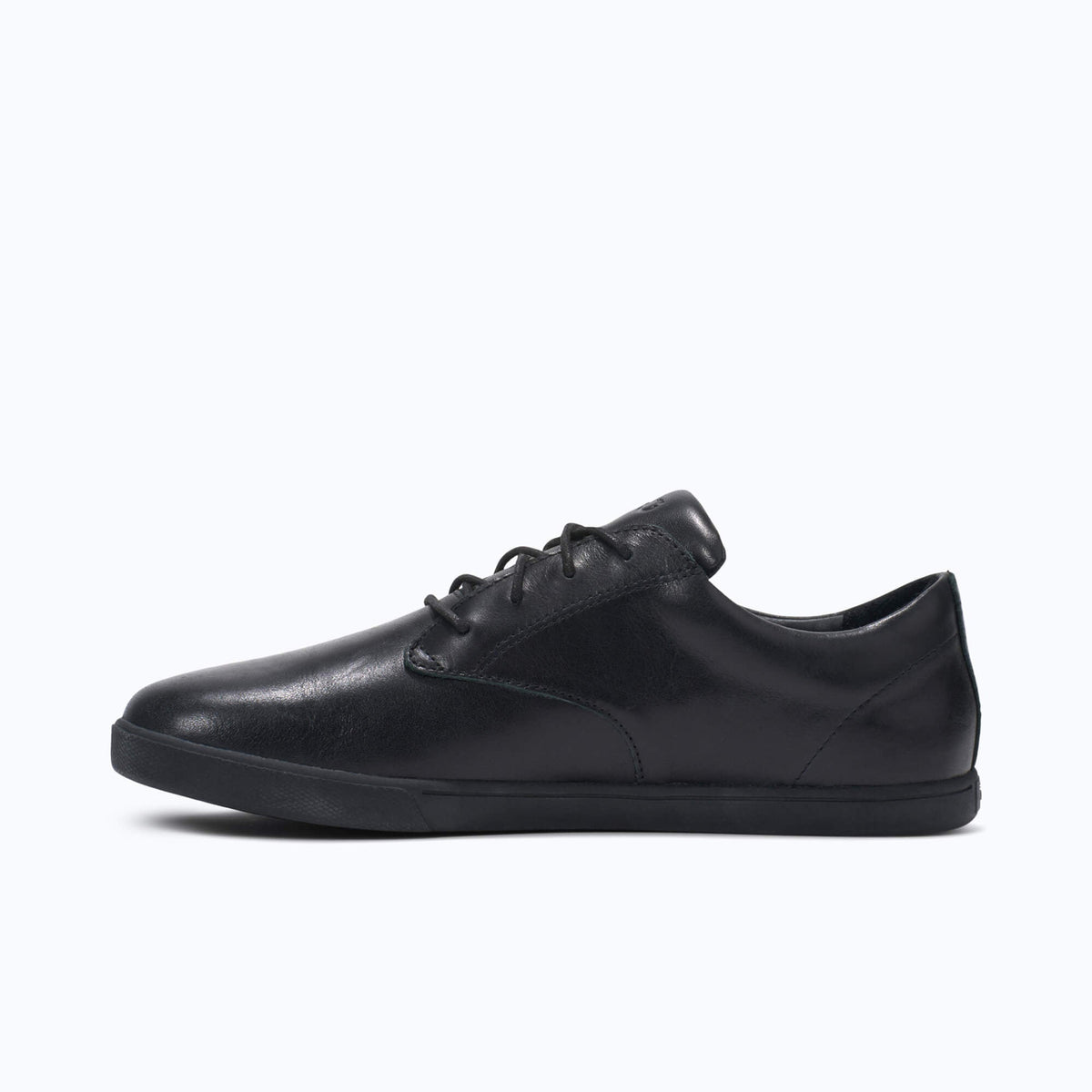 Xero Mens Glenn Dress Barefoot Leather Shoes - Black (Zero Drop)