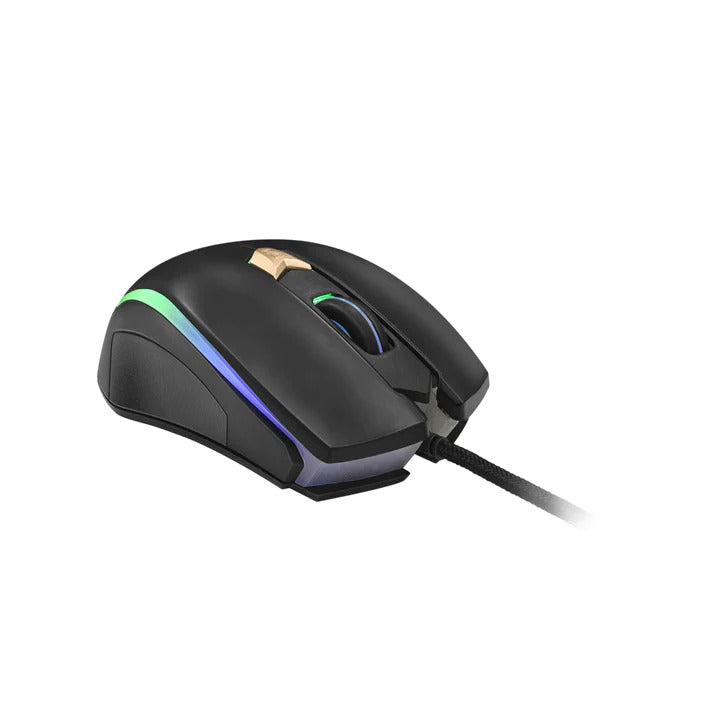 USB Wired Gaming Mouse Optical Ergonomic RGB Mouse w/ Adjustable DPI