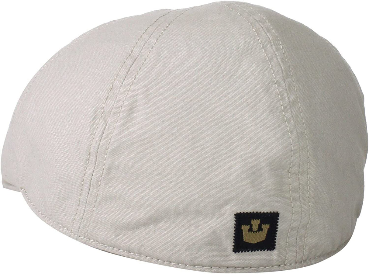 Goorin Brothers Ari Mens 100% Cotton Twill Flat Ivy Cap - Stone (103-0389 Driving Hat)