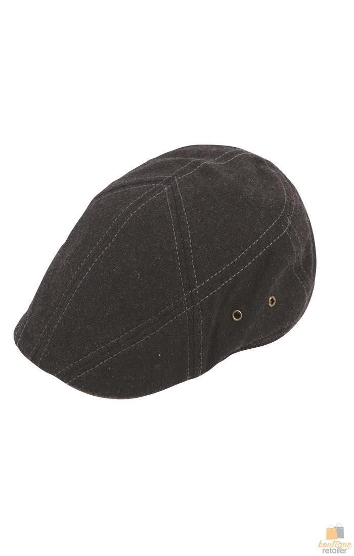 GOORIN BROTHERS Union Square Wool Ivy Driving Hat 103-6023 Warm Flat Cap - Olive