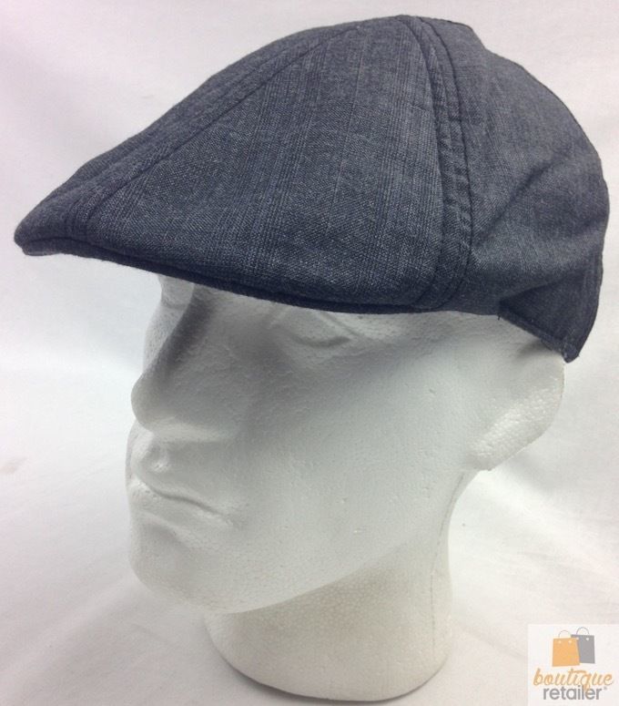 GOORIN BROTHERS Jimmy Rogers Ivy Hat Bros 100% COTTON 103-5849 Driving Cap - Charcoal