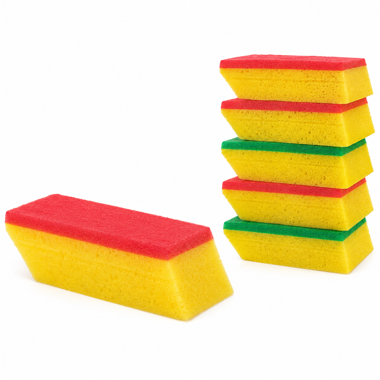 Jumbo Foam Car Wash Cleaning Sponge (21.5x10.5x6cm) - Assorted Colours