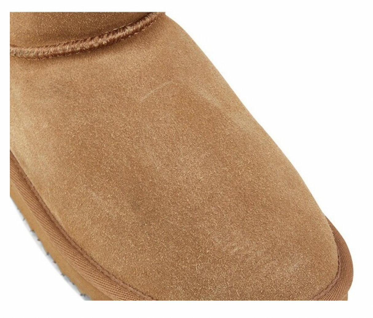 GROSBY Jillaroo Womens UGG Boots Genuine Sheepskin Suede Leather Moccasins - Chestnut