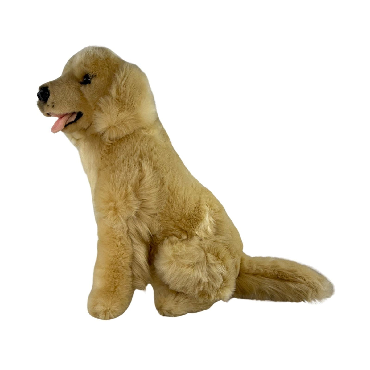 Bocchetta Goldie 35cm Sitting Golden Retriever Plush Toy (Realistic Stuffed Animal Dog Gift)