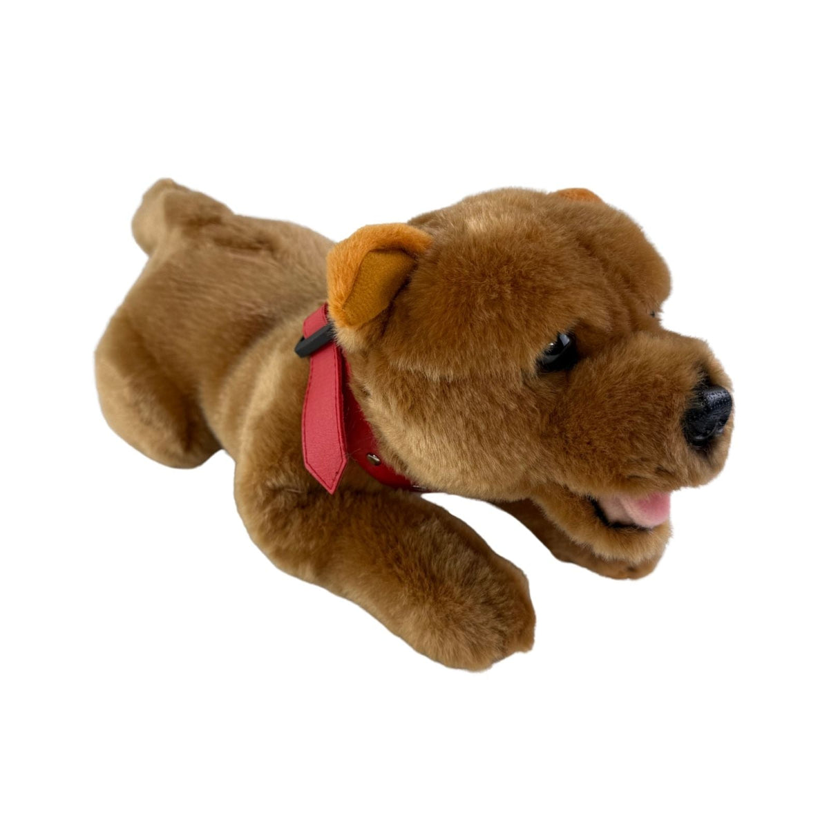 Bocchetta Gravy 28cm Floppy Staffy Puppy Plush Toy - Brown (Realistic Stuffed Animal Dog Gift)