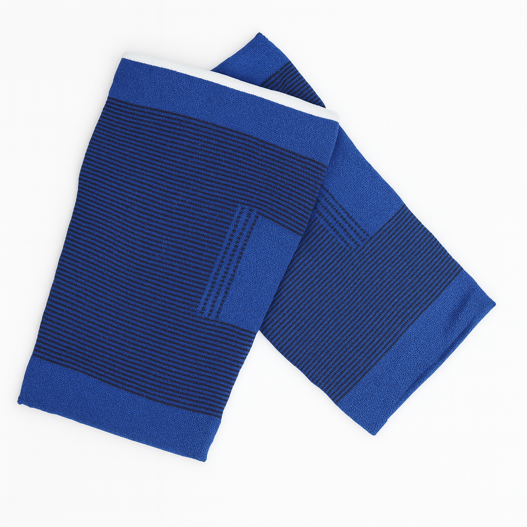 1 Pair Knee Support Compression Sleeve Brace Breathable & Lightweight