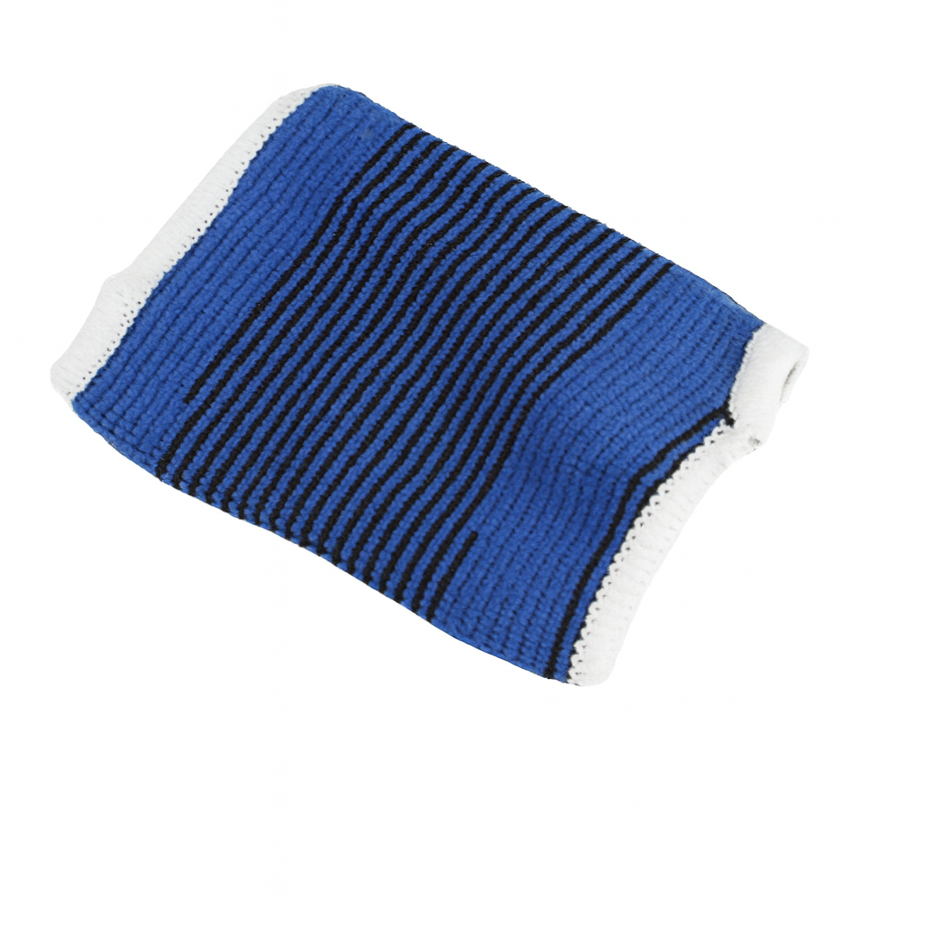 1 Pair (2pcs) Wrist Support Compression Sleeve Brace Support in Blue/White