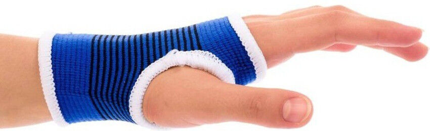 1 Pair (2pcs) Palm Wrist Support Compression Sleeve Arm Support Brace