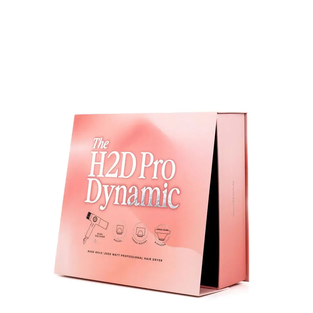H2D Pro Dynamic Hair Dryer in Rose Gold