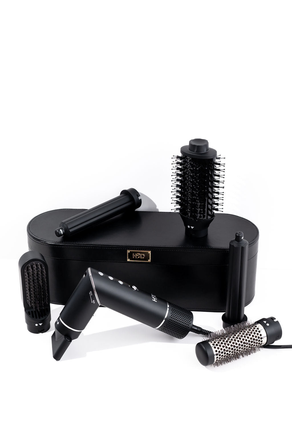 H2D 6-in-1 Ultra Styler Hair Styling Tool in Black Rose
