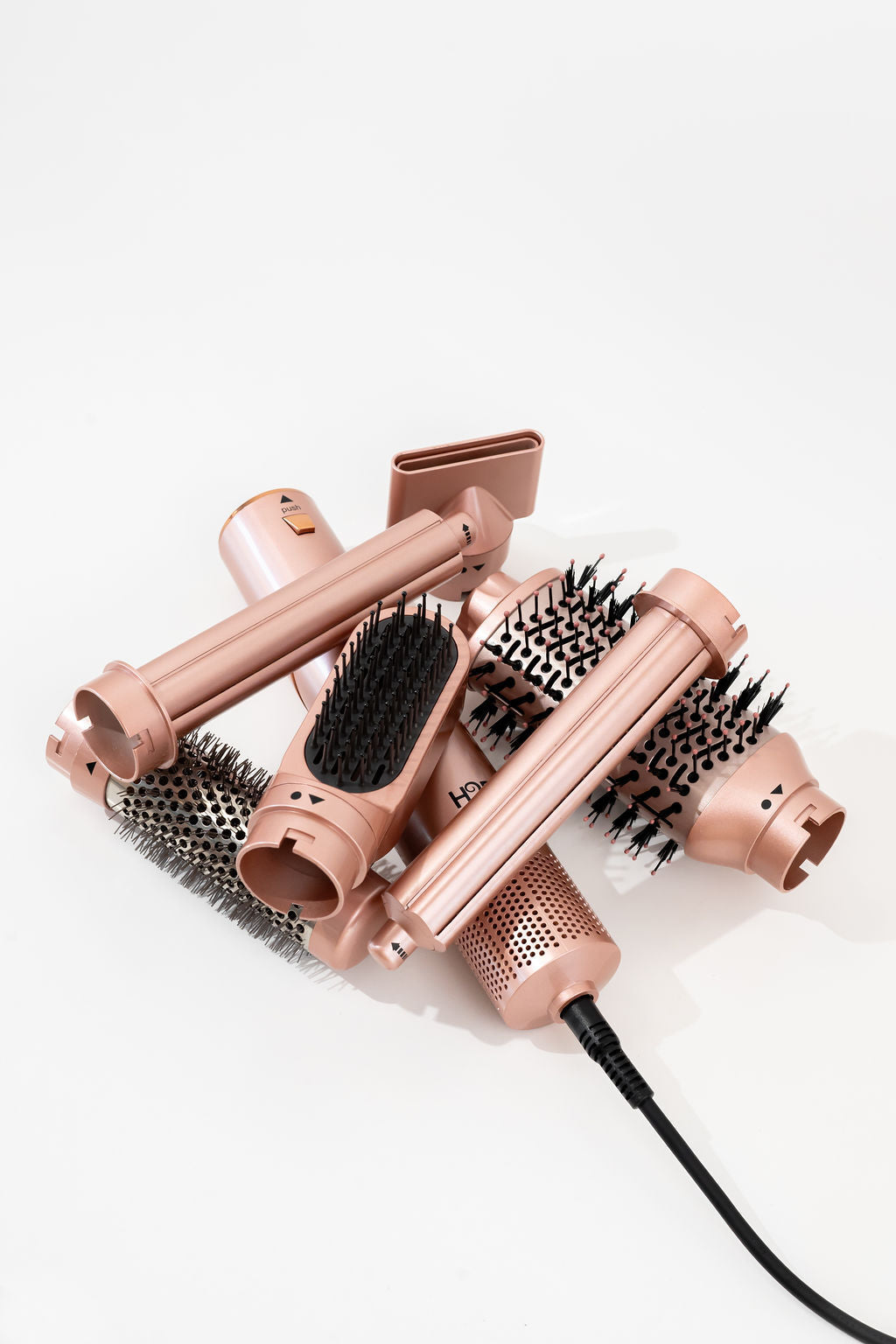 H2D 6-in-1 Ultra Styler Hair Styling Tool in Rose Gold