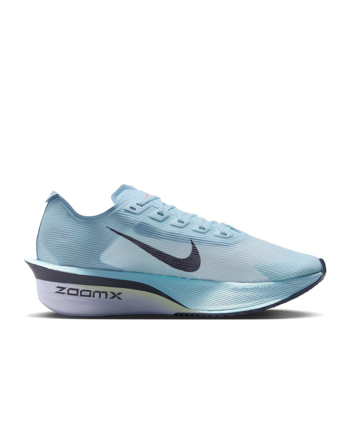 Nike Womens Vaporfly 4 Road Running Shoes Sneakers in Glacier Blue
