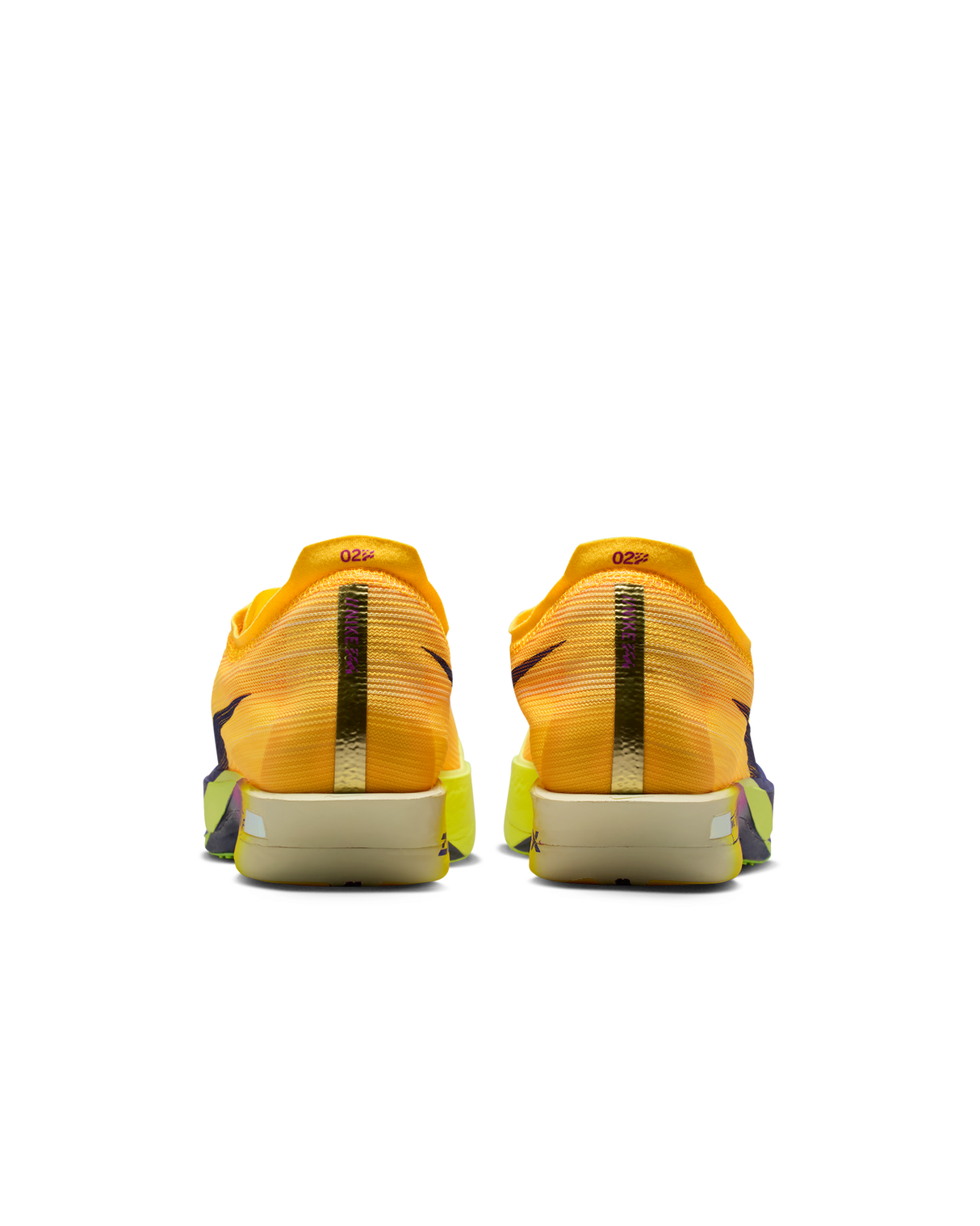 Nike Streakfly 2 Mens Road Racing Shoes ZoomX - Citron Pulse/Indigo Burst/Volt Ice (Sneakers/Runners)