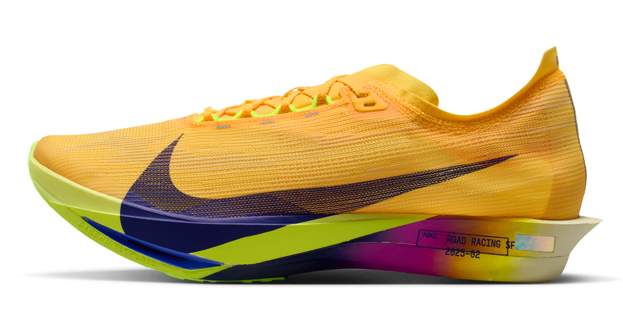 Nike Streakfly 2 Mens Road Racing Shoes ZoomX - Citron Pulse/Indigo Burst/Volt Ice (Sneakers/Runners)