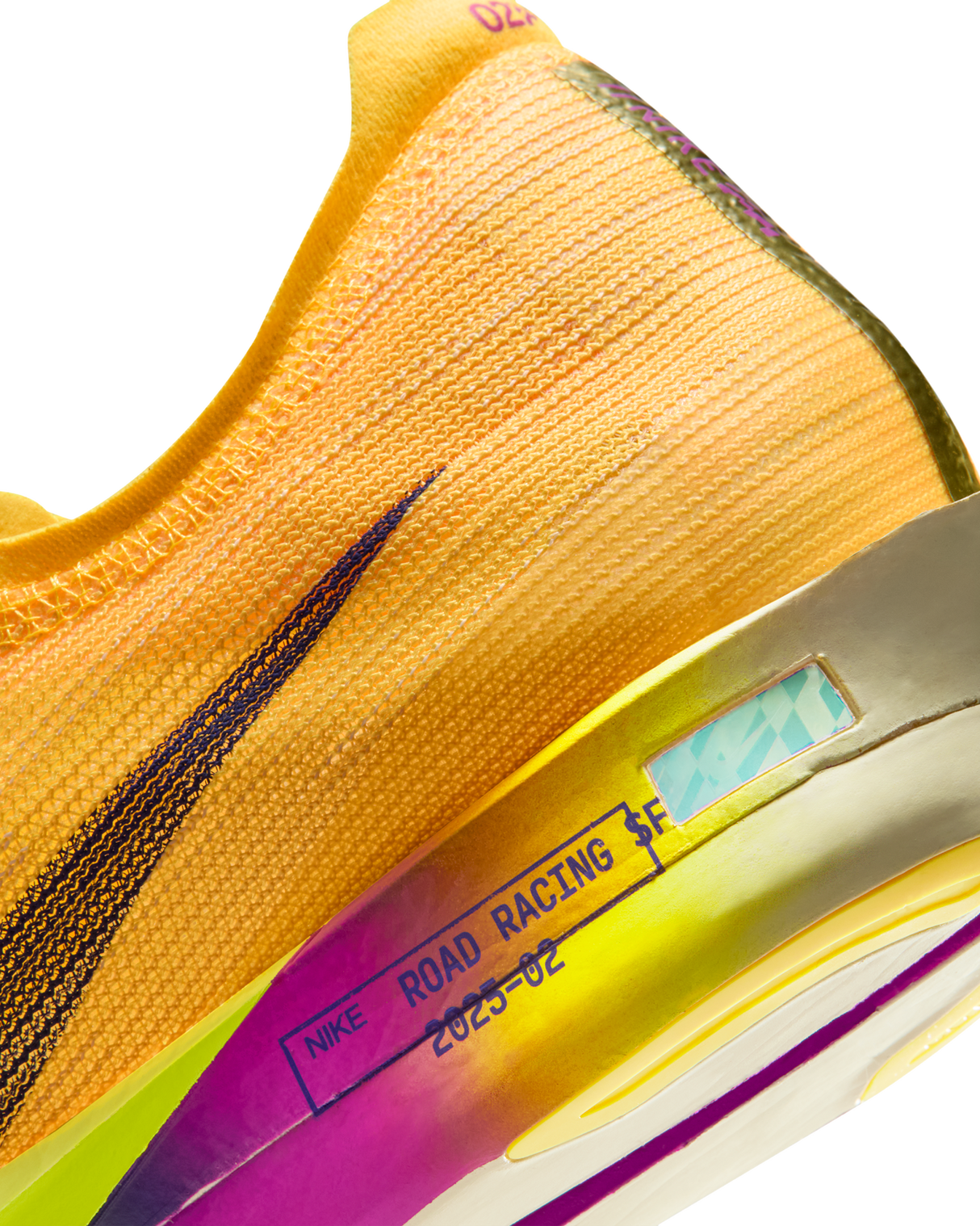 Nike Streakfly 2 Mens Road Racing Shoes ZoomX - Citron Pulse/Indigo Burst/Volt Ice (Sneakers/Runners)