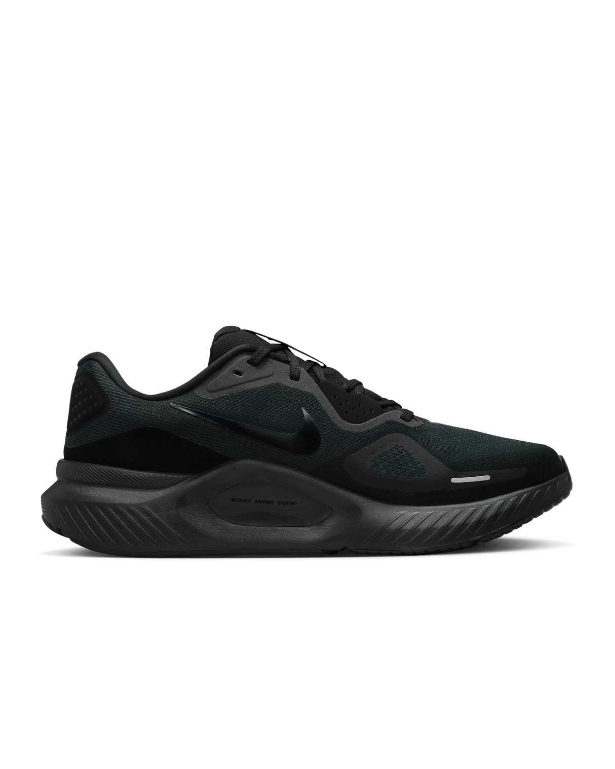 Nike Structure 26 Mens Road Racing Shoes - Black-Grey (Athletic Sneakers/Runners)