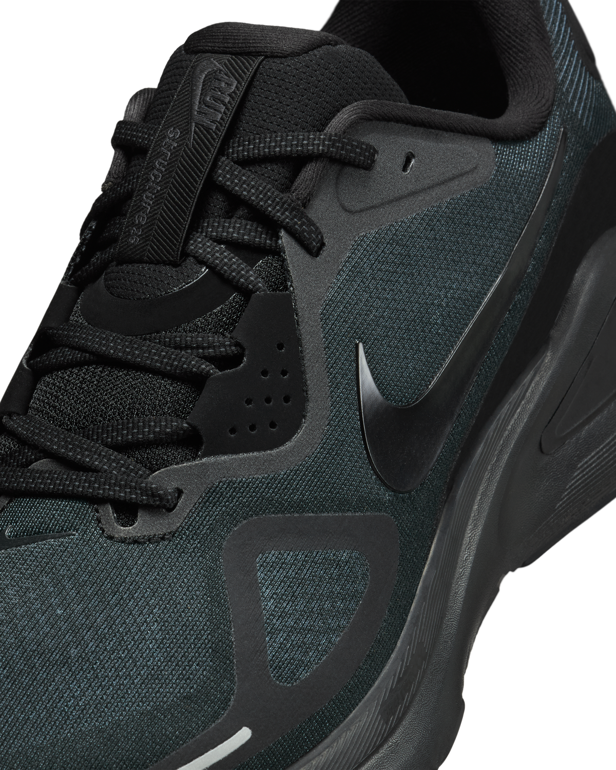 Nike Structure 26 Mens Road Racing Shoes - Black-Grey (Athletic Sneakers/Runners)