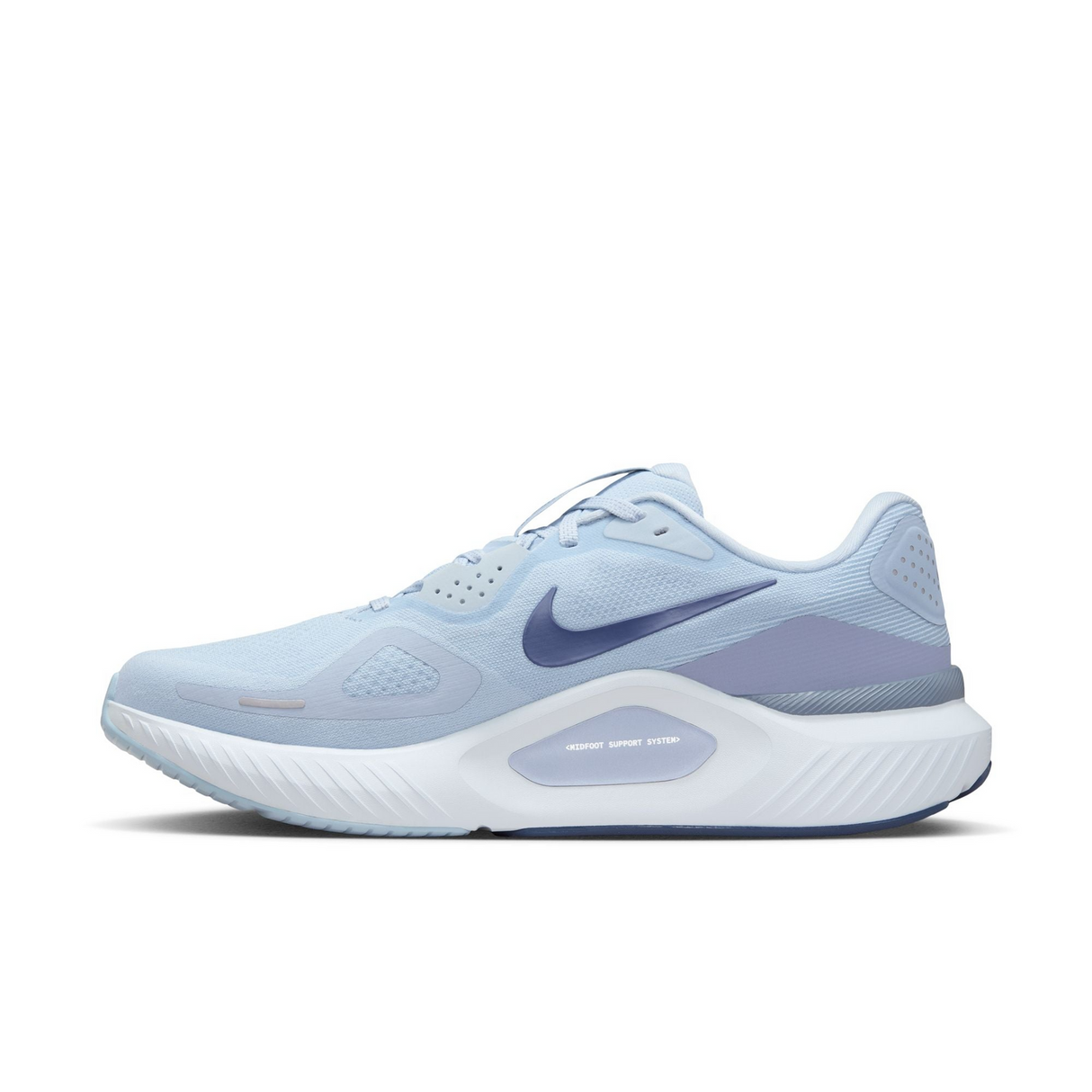 Nike Mens Structure 26 Road Running Shoes in Light Armory Blue Diffused Blue - US 9