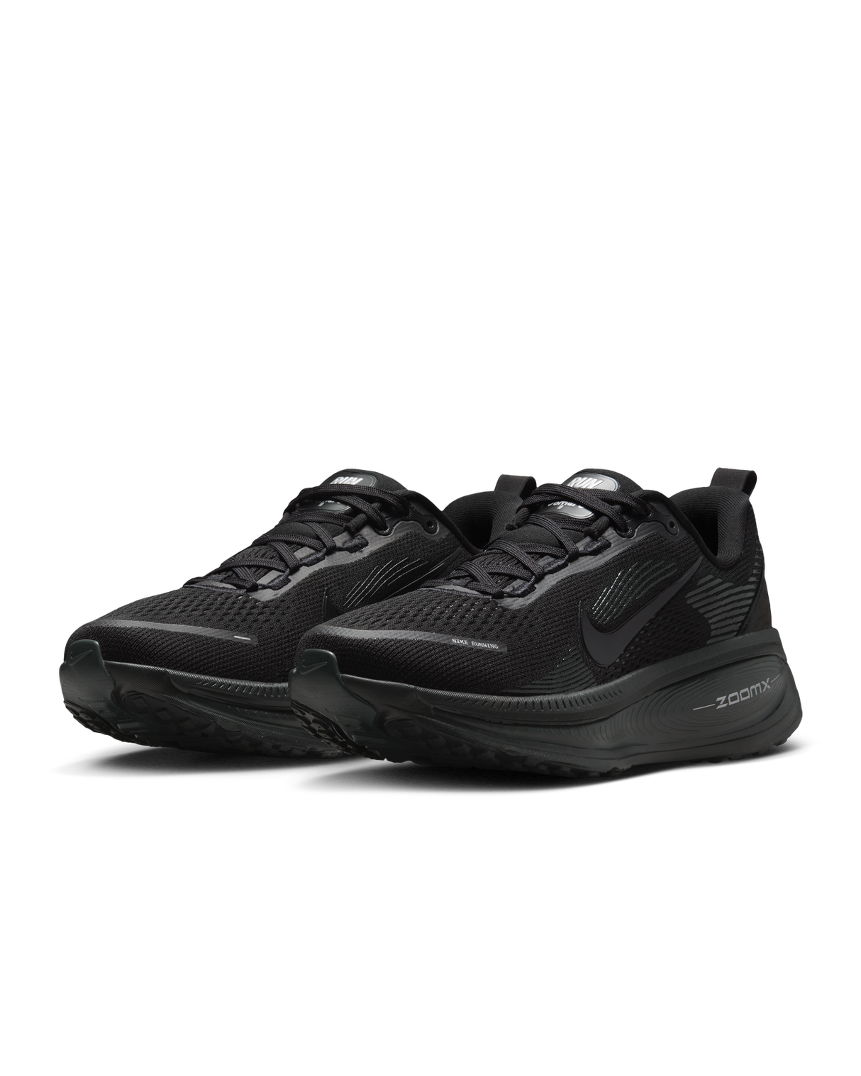 Nike Vomero 18 Womens Road Running Shoes - Black-Grey (Athletic Sneakers/Runners)