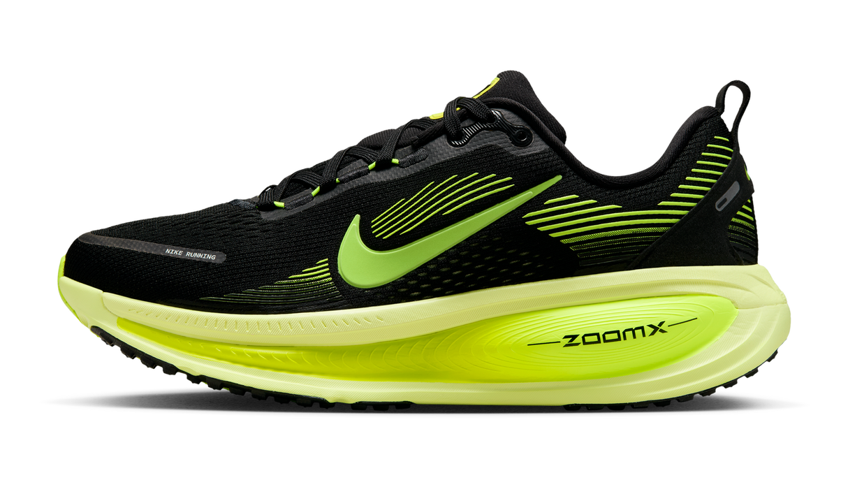 Nike Vomero 18 Womens Road Running Shoes - Black-Lemon-Volt (Athletic Sneakers/Runners)